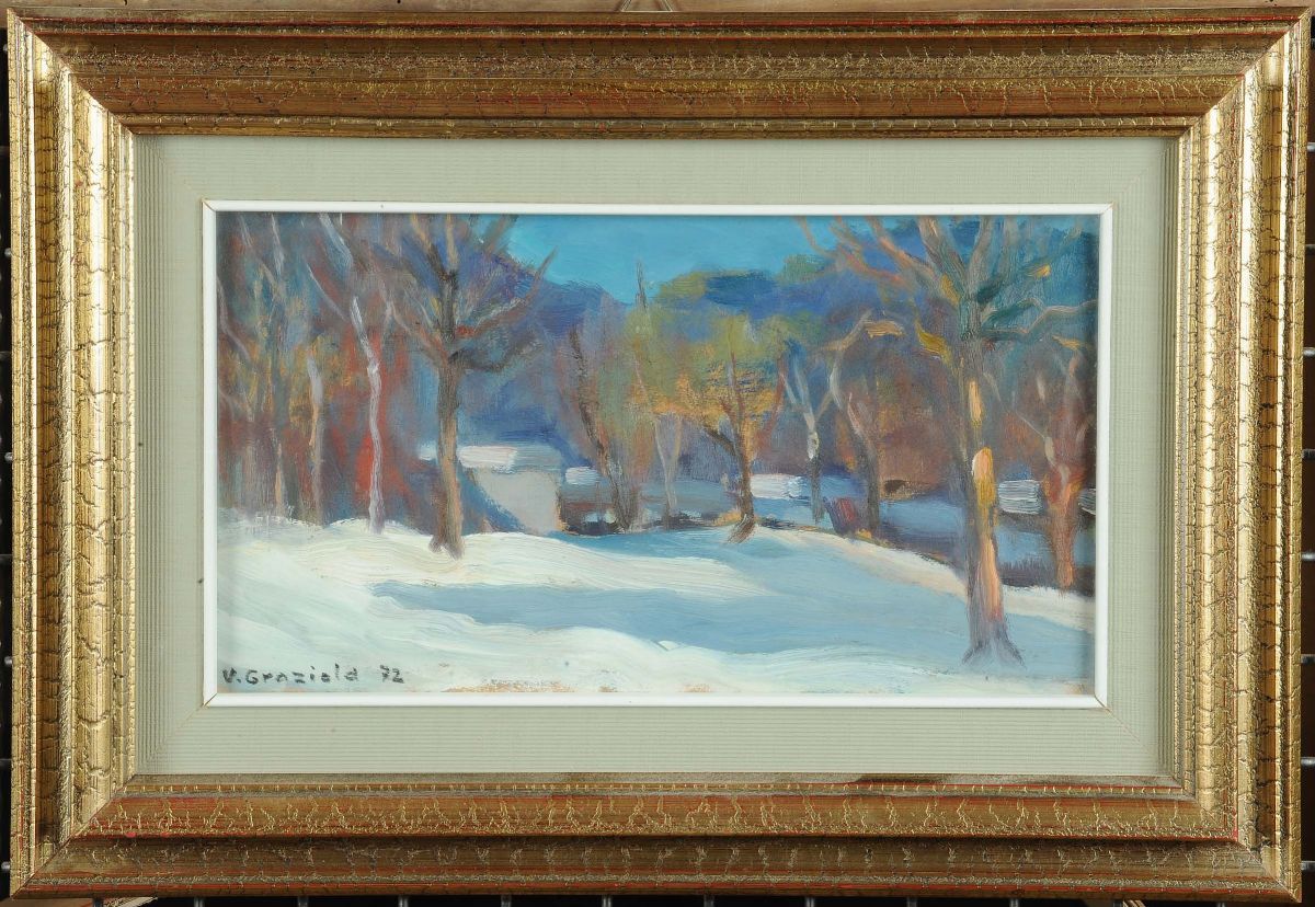 Vitaliano Graziolaneve e Gelsi, 1971 e Sole sulla Neve, 1972