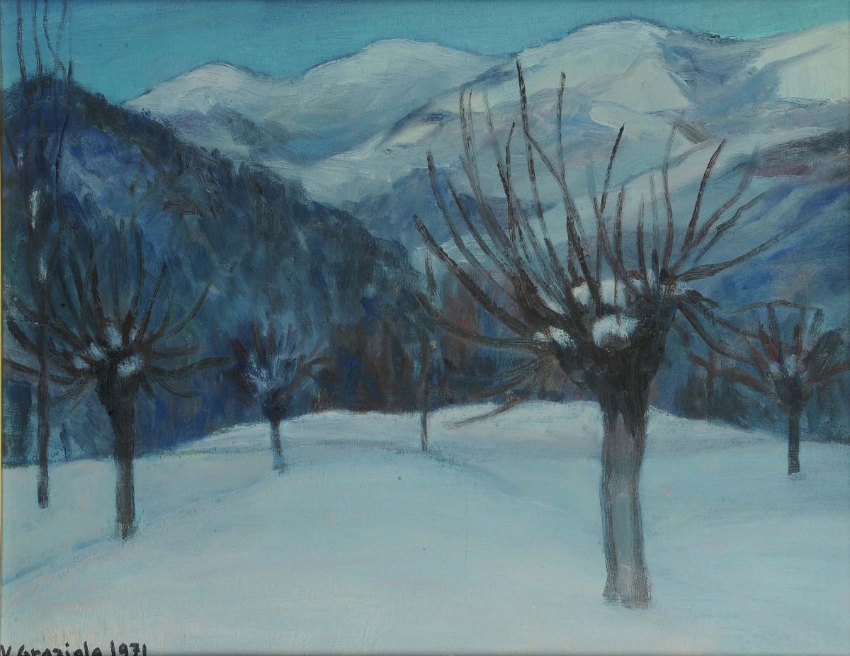 Vitaliano Graziolaneve e Gelsi, 1971 e Sole sulla Neve, 1972