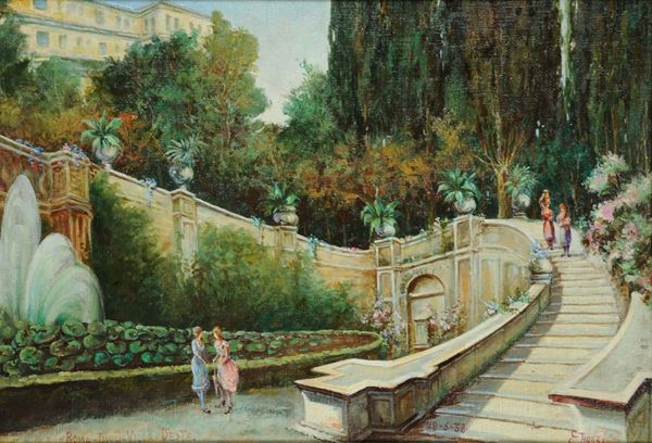 E.Trozzi Giardini di Villa dÕEste a Roma, 1938