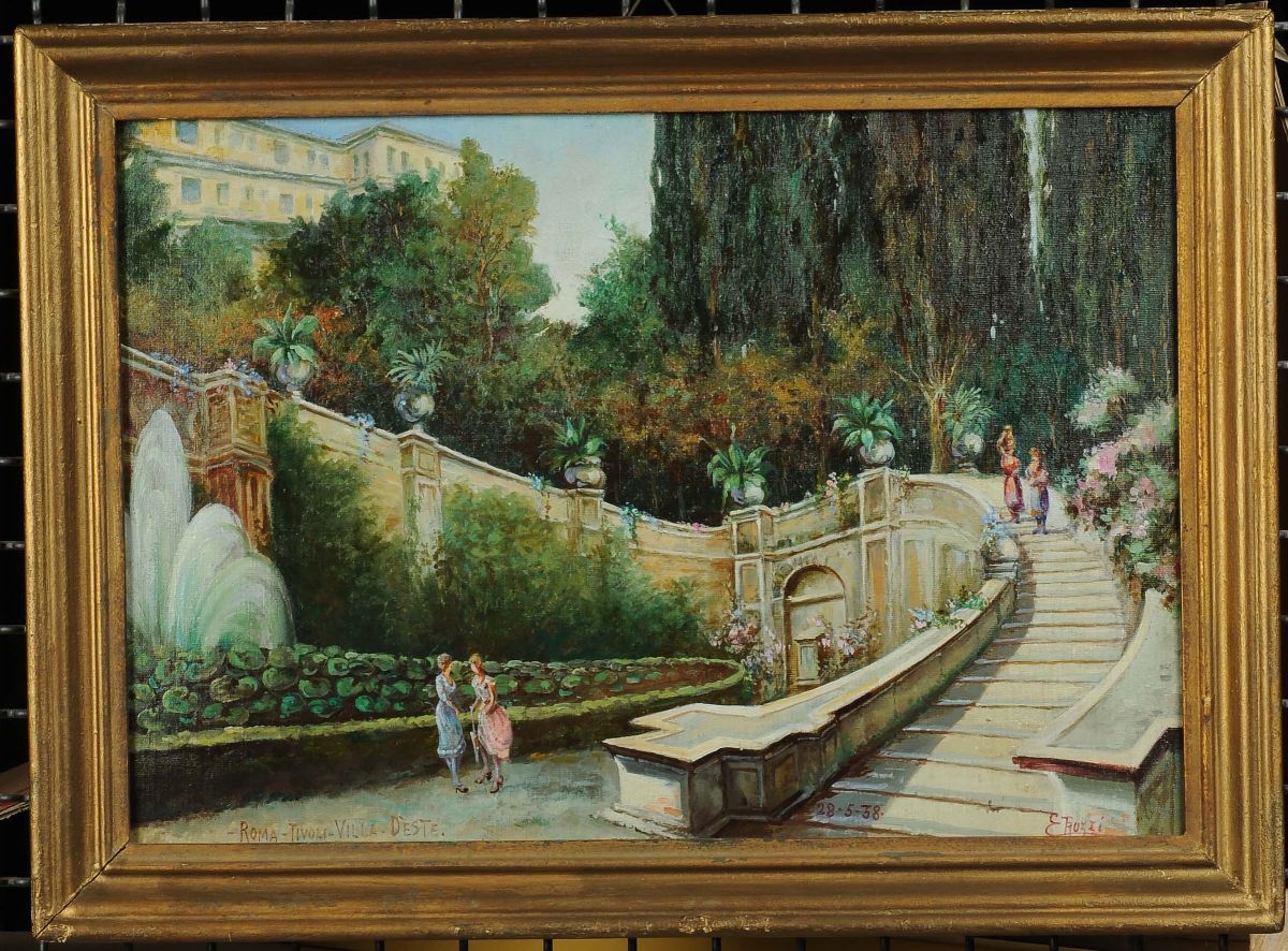 E.trozzigiardini di Villa Dõeste a Roma, 1938