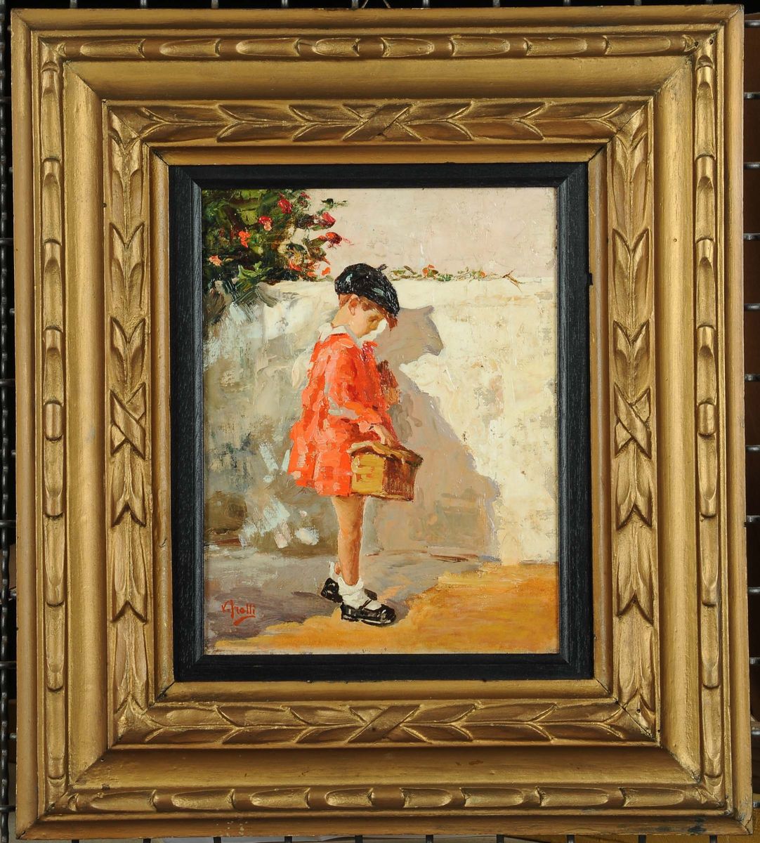 Vincenzo Irolli (1860-1949), Attribuito Afanciullino Pensieroso