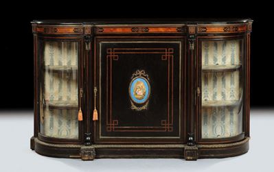 Credenza Impero a Tre Ante, XIX Secolo