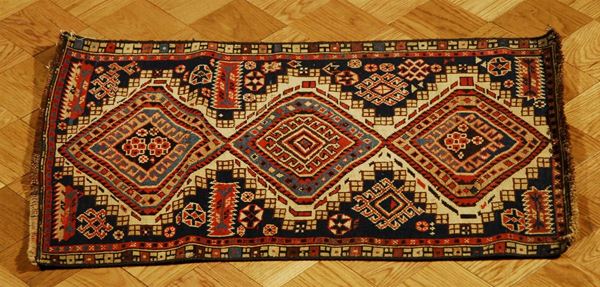 Tappeto caucasico, fine XIX inizio XX secolo