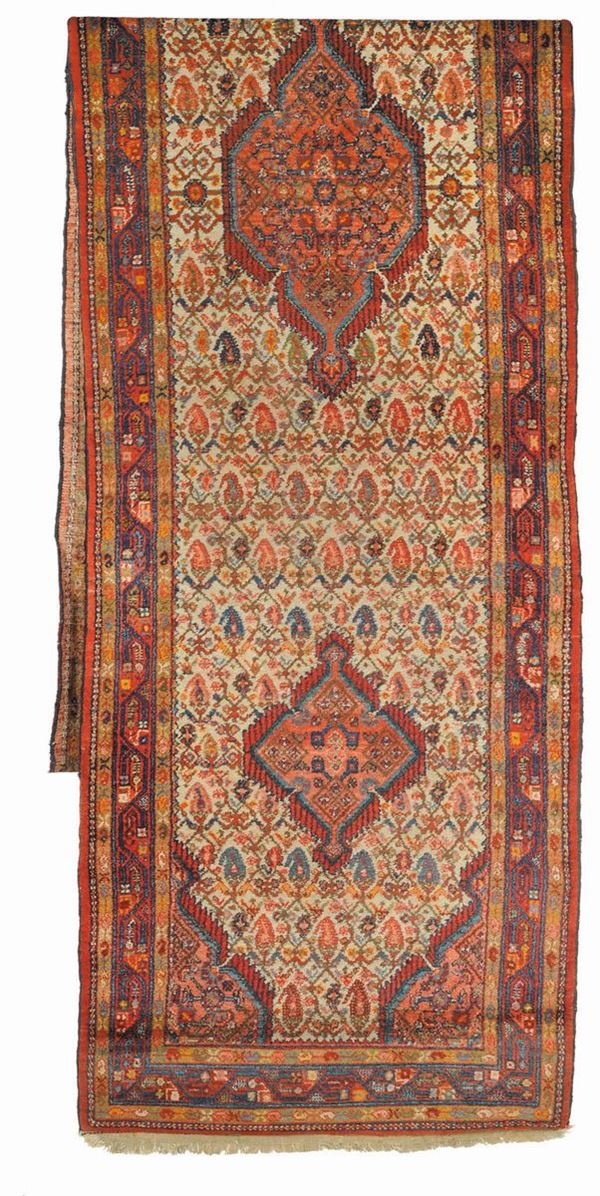 Tappeto caucasico Adler Kasak, fine XIX secolo