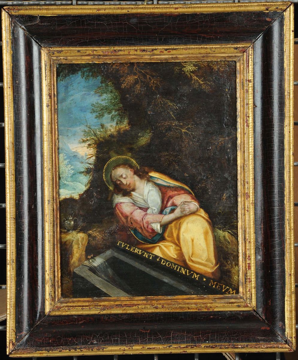 Scuola del XVII Secolosan Giovanni Evangelista al Sepolcro di Cristo