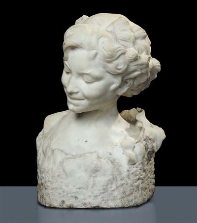 Gabriel Eugene Coquelin (1907-1996)busto di Satiro