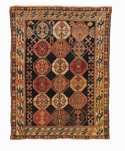 Tappeto Caucasico Shirvan, Fine XIX Secolo