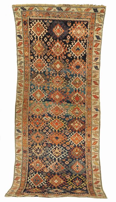 Tappeto Caucasico Shirvan, Fine XIX Secolo