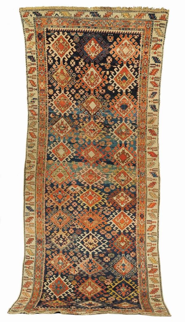 Tappeto caucasico Shirvan, fine XIX secolo