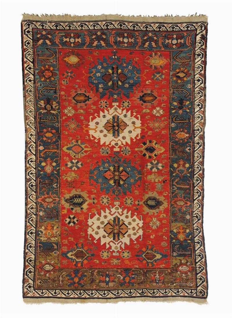 Tappeto caucasico Sumak, fine XIX secolo  - Auction Old Paintings and Furnitures - Cambi Casa d'Aste