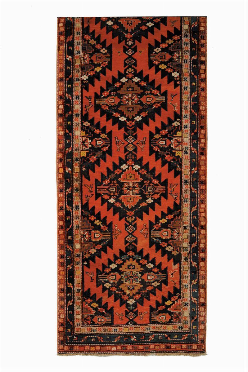 Passatoia caucasica, fine XIX secolo  - Auction Old Paintings and Furnitures - Cambi Casa d'Aste