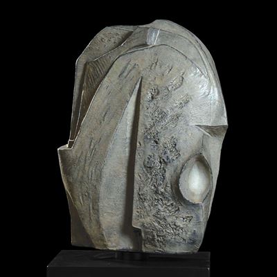 Grande Scultura a Soggetto Astratto