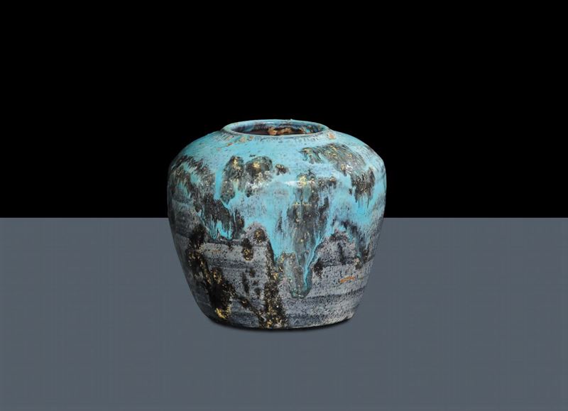Vaso in terracotta decorata  - Auction Arti Decorative del XX secolo e Design - Cambi Casa d'Aste