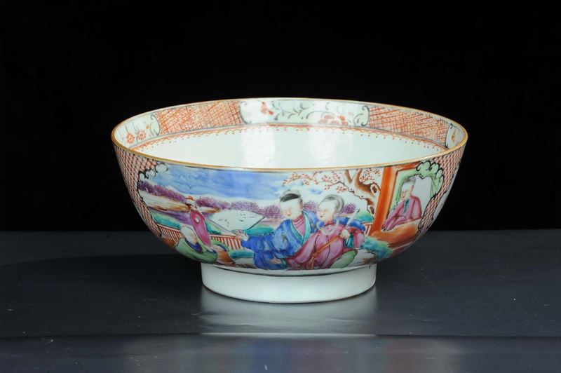 Ciotola in porcellana, Cina XVIII secolo  - Asta Arte Orientale - Cambi Casa d'Aste