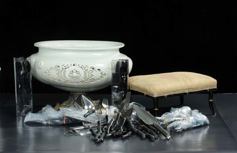 Lotto misto di oggetti vari  - Asta Antiquariato e Dipinti Antichi - Cambi Casa d'Aste