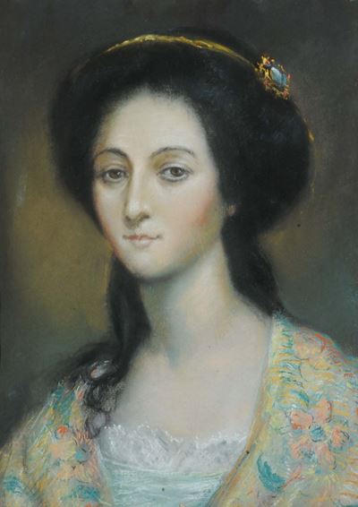 Anonimo del XIX Secoloritratto di Nobildonna