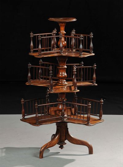 Etagere in Noce, Inghilterra XIX Secolo