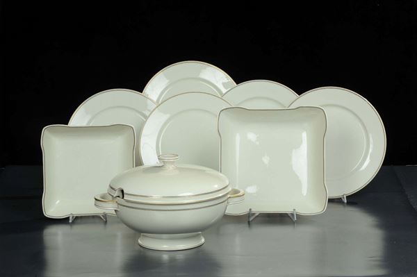 Servizio piatti Rosenthal in ceramica, XX secolo
