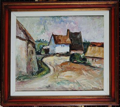 Gianni Tedeschi (1922)strada di Paese