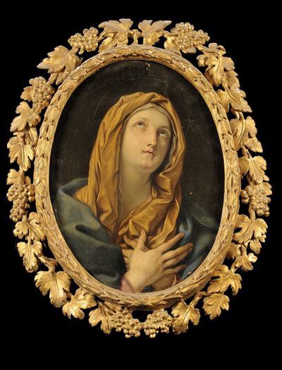 Paolo De Matteis (1662-1728)vergine Addolorata Ges Benedicente