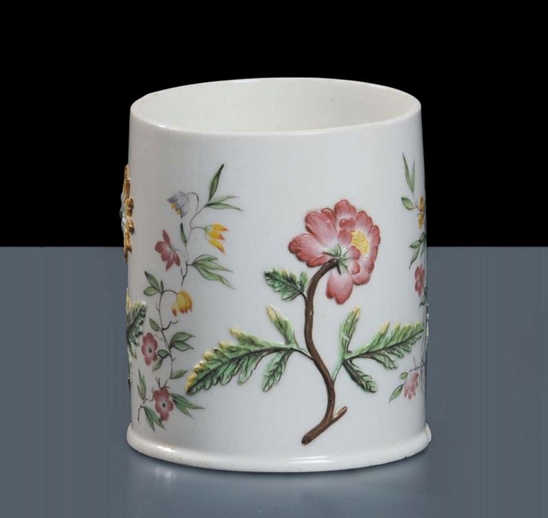 Scatola da te in porcellana, Napoli Capodimonte metˆ XVIII secolo  - Auction Old Paintings and Furnitures - Cambi Casa d'Aste