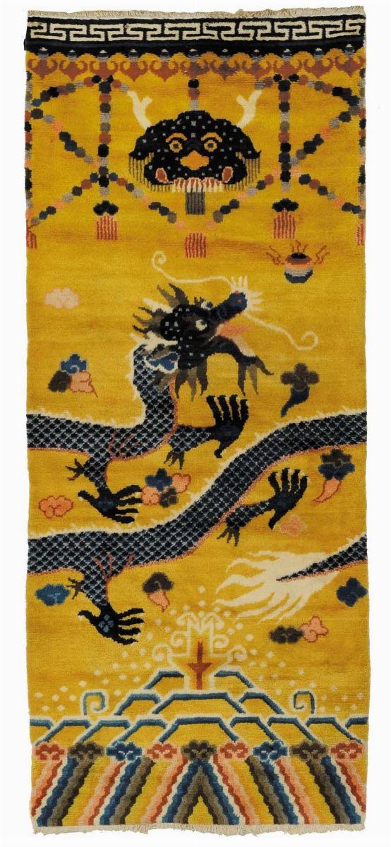 Tappeto cinese, XX secolo  - Asta Antiquariato e Dipinti Antichi - Cambi Casa d'Aste