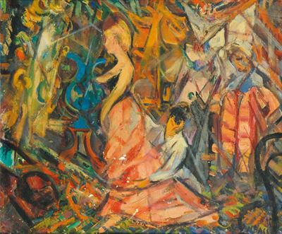 Baccio Maria Bacci (1888-1974)la Prova