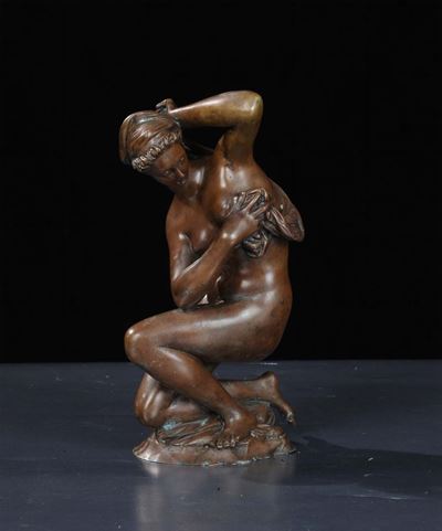 Bronzo Raffigurante Venere dei Medici, Francia Fine XVIII Secolo