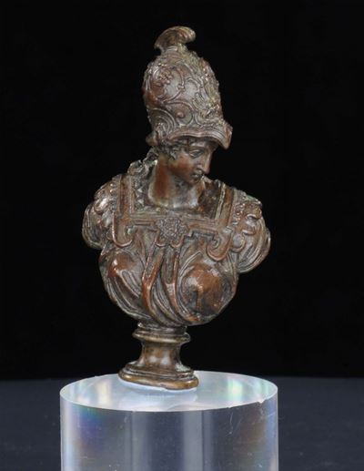 Bronzo Raffigurante Minerva, XVIII Secolo