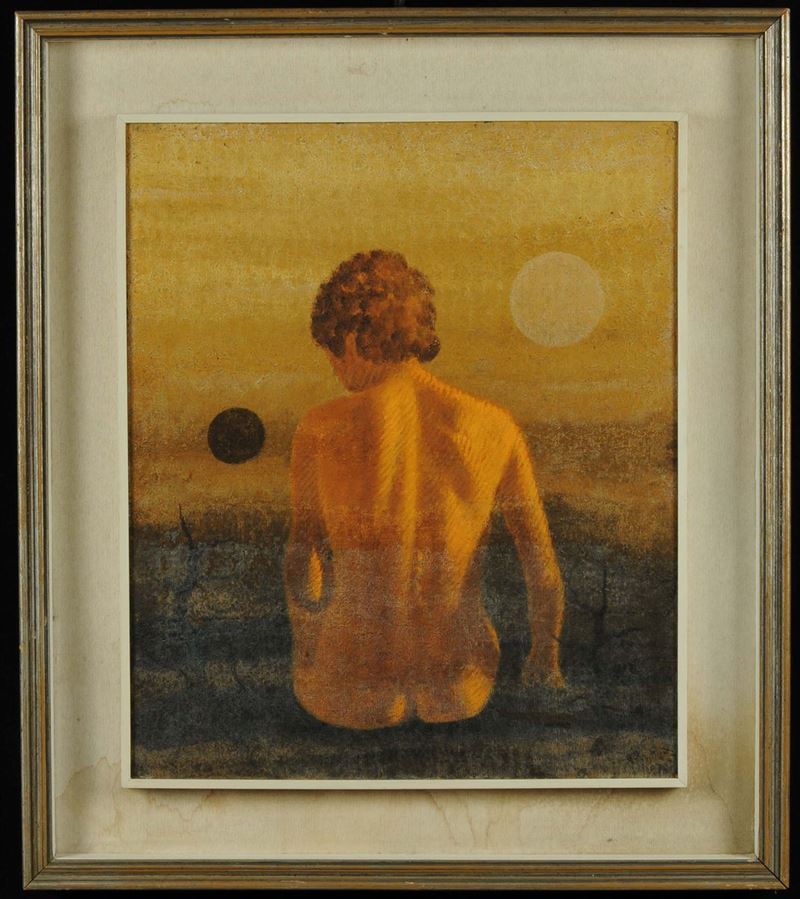 Rontani Nudo di schiena  - Auction Old Paintings and Furnitures - Cambi Casa d'Aste
