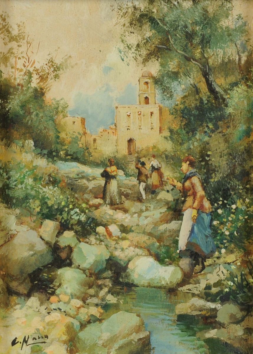 Due Quadretti in Stile Napletano, Anni'50