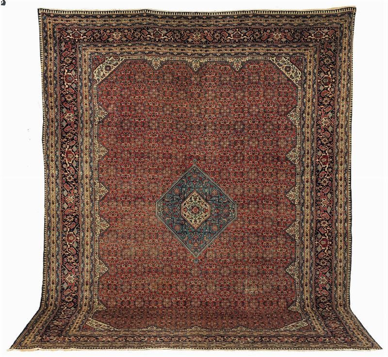 Tappeto Persiano Malayer, fine XIX inizio XX secolo  - Auction Ancient Carpets - Cambi Casa d'Aste
