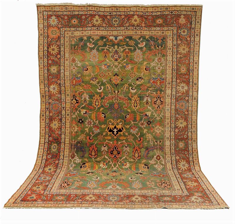 Tappeto  persiano Sultanabad, fine XIX secolo,  - Asta Antiquariato e Dipinti Antichi - Cambi Casa d'Aste