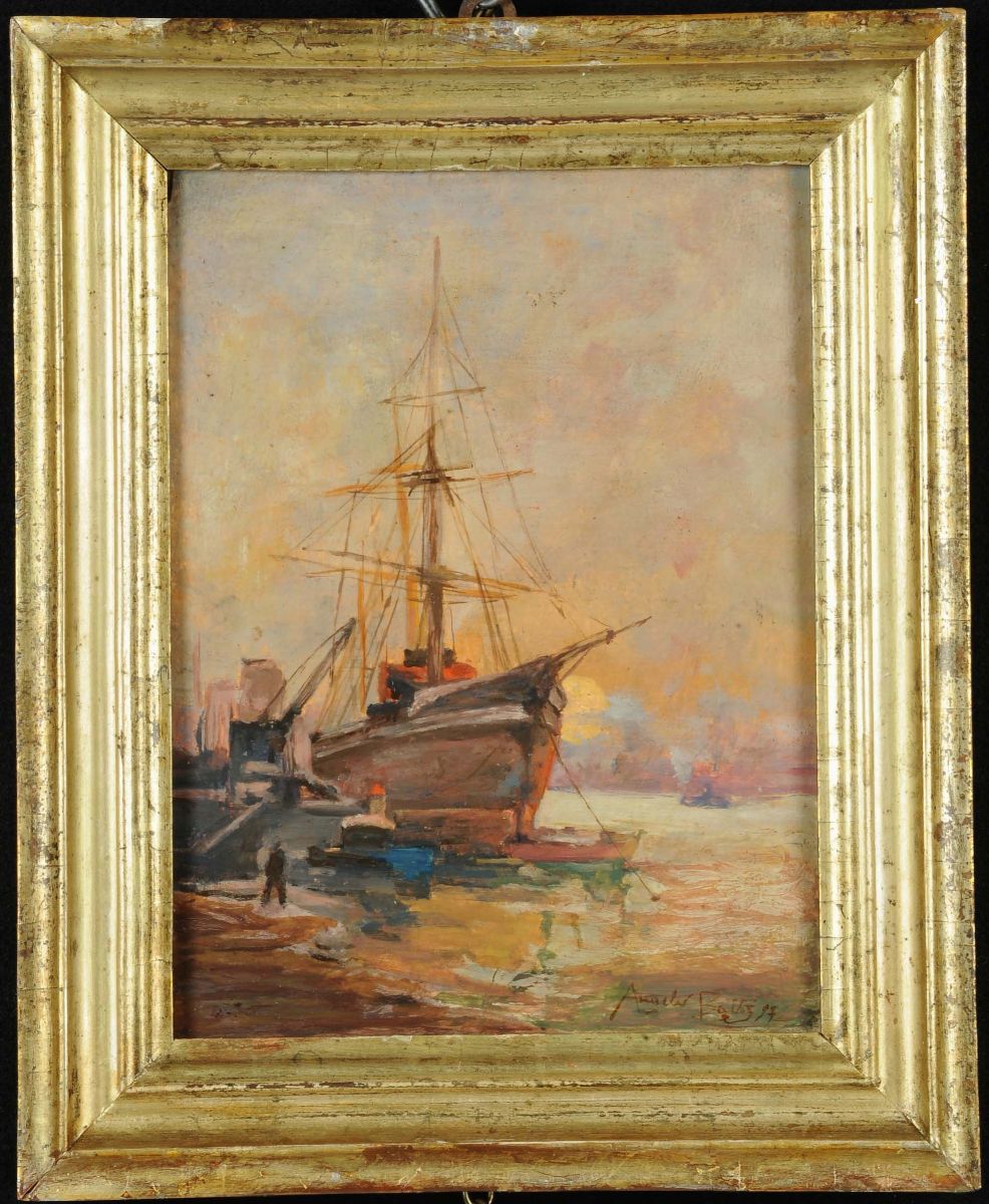 Angelo Balbi (1872-1939)porto di Genovaporto di Genova