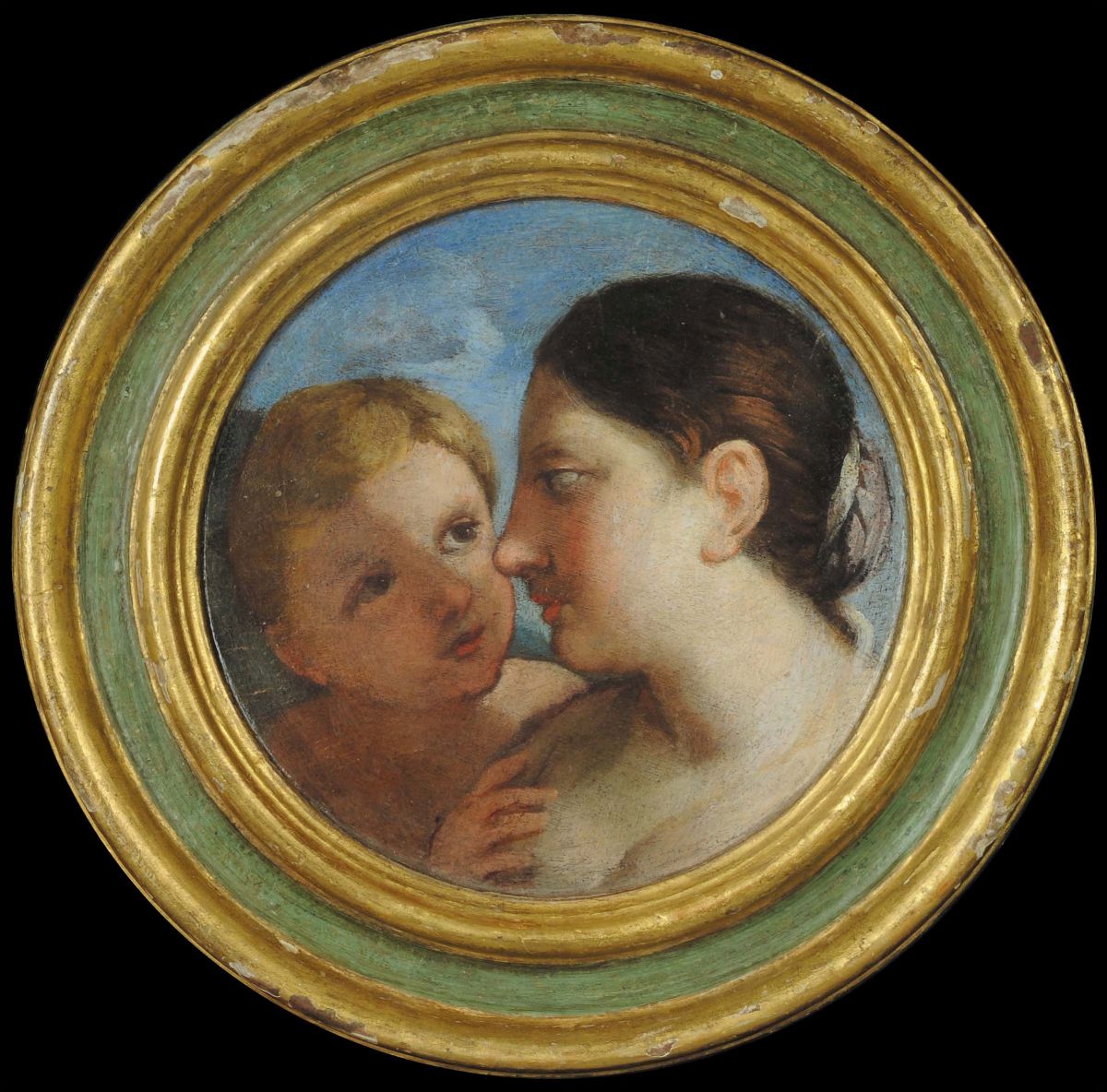 Scuola del XVIII Secolomadre con Bambino