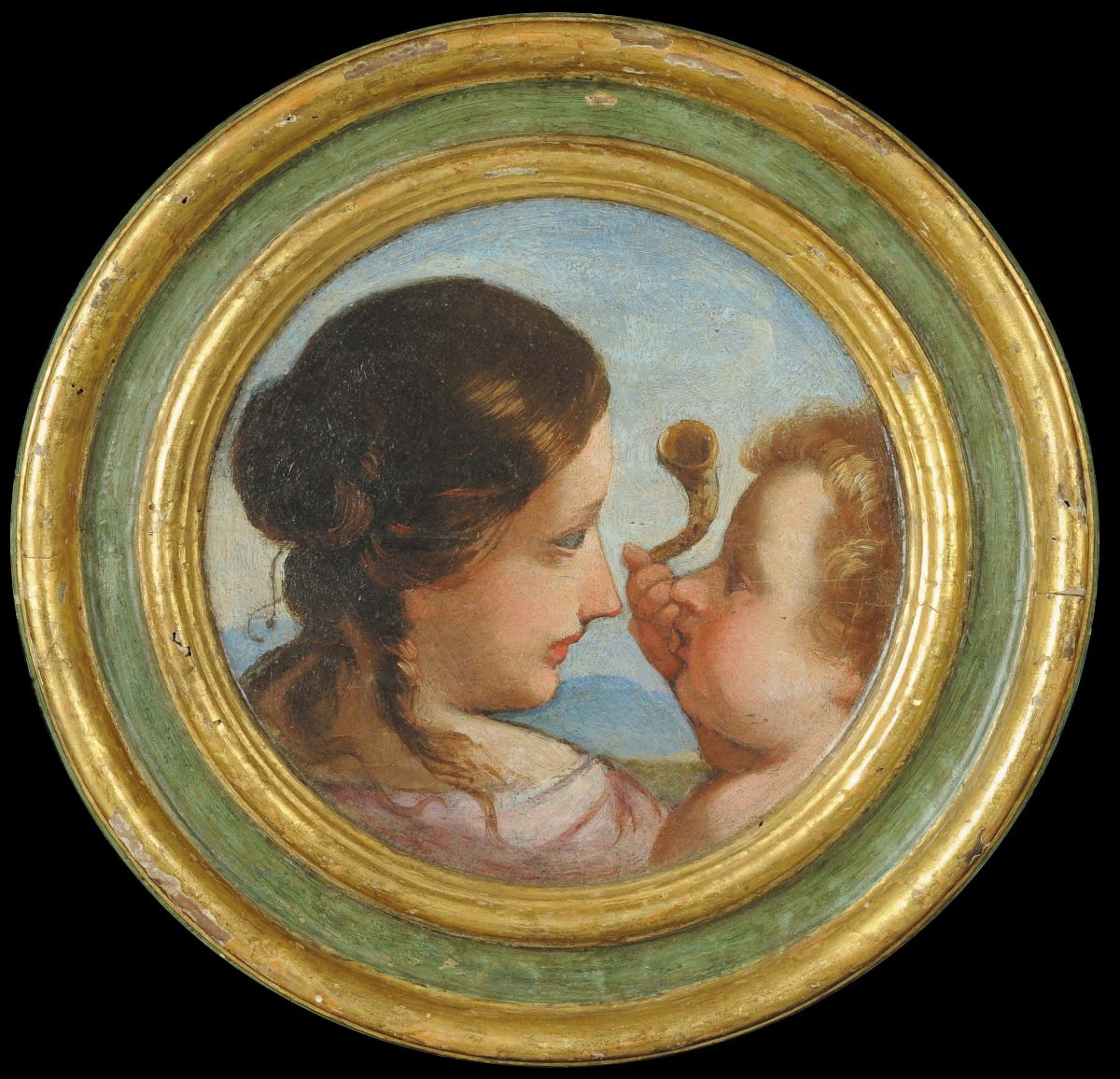 Scuola del XVIII Secolomadre con Bambino
