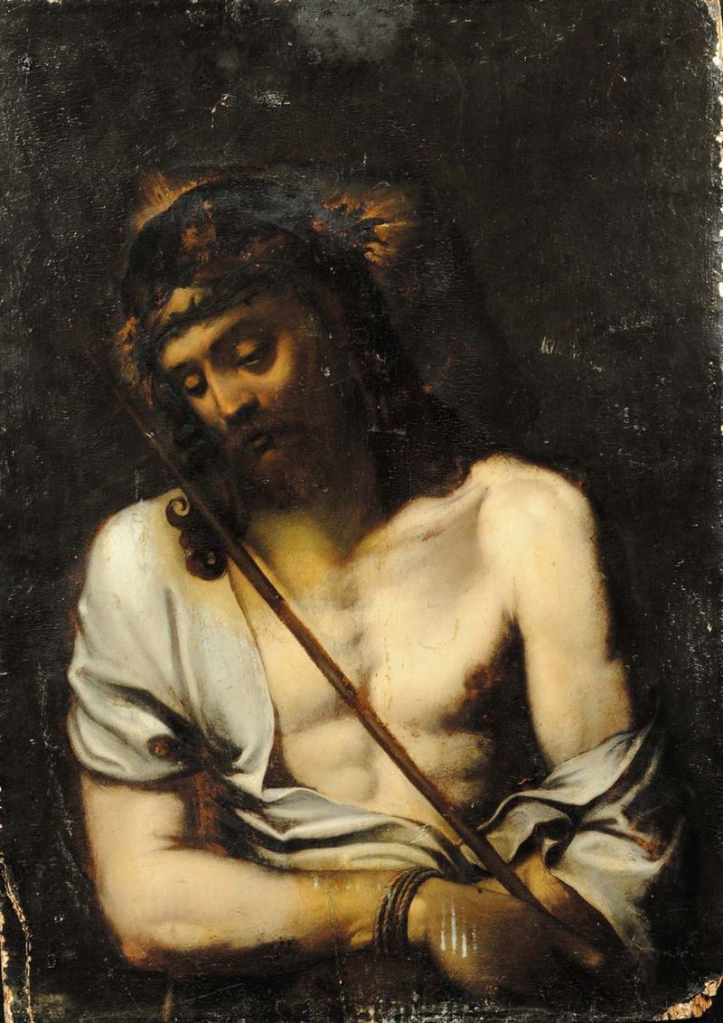 Scuola del XVIII secolo Cristo  - Auction Old Paintings and Furnitures - Cambi Casa d'Aste