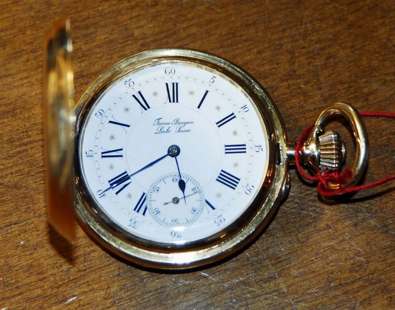 Orologio da tasca Savonette, Inizio XX secolo  - Auction Pendulum and Decorative Clocks - Cambi Casa d'Aste