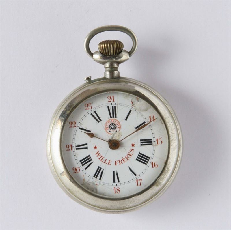 Orologio da tasca Roskopf  - Auction Silver, Clocks and Jewels - Cambi Casa d'Aste