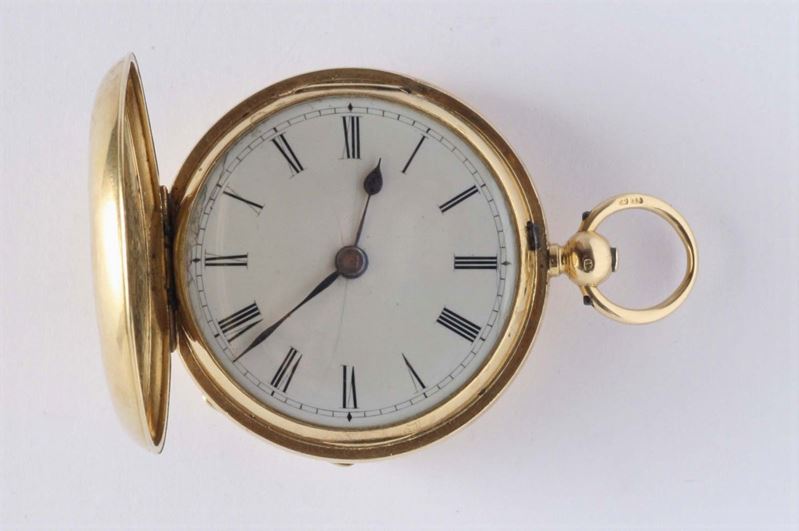 Orologio da tasca Savonette, Inghilterra inizio XX secolo  - Auction Pendulum and Decorative Clocks - Cambi Casa d'Aste