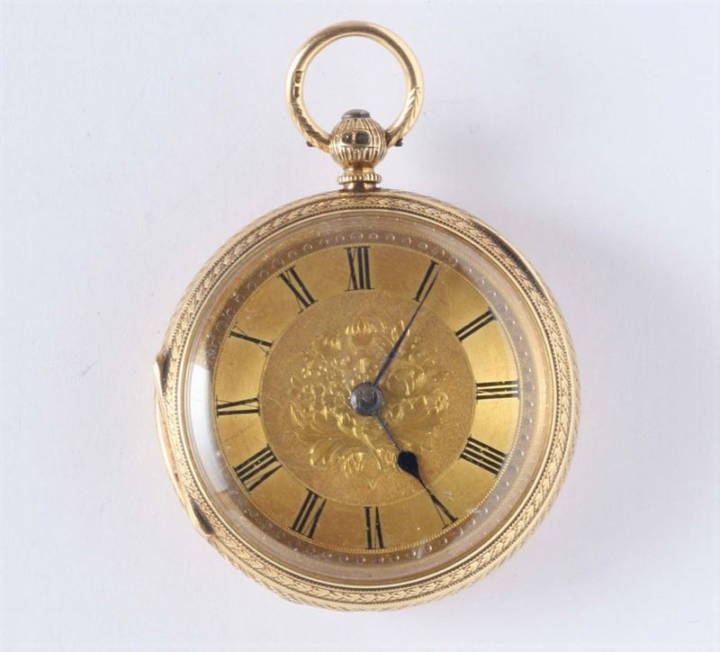 Orologio da tasca. Inghilterra  - Auction Silver, Clocks and Jewels - Cambi Casa d'Aste