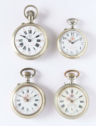 Quattro Orologi da Tasca Roskof, Inizio XX Secolo