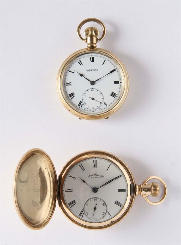 Due orologi da tasca Vertex