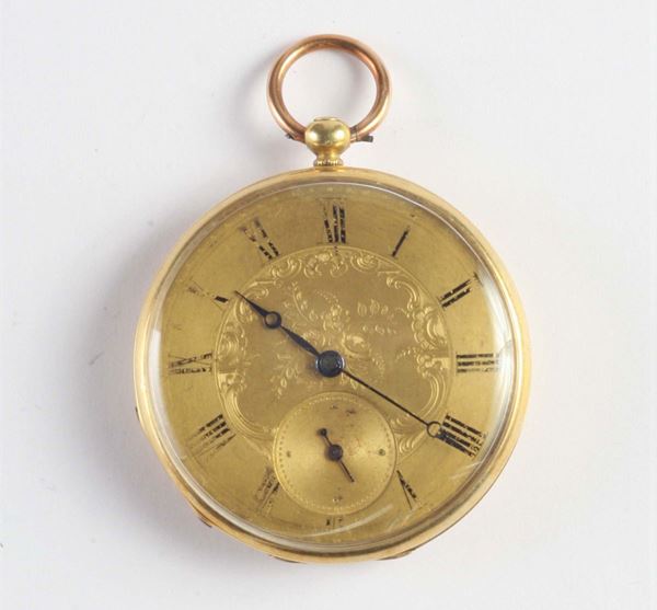 Orologio da tasca. Fine XIX secolo