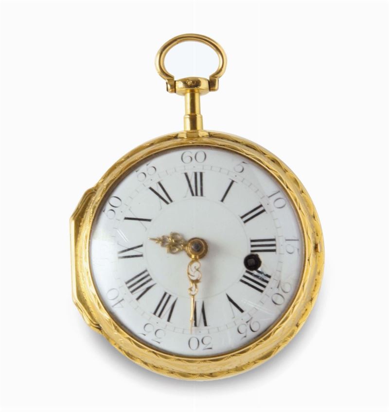 Orologio da tasca Guddin, Parigi 1770-1780 circa  - Auction Pendulum and Decorative Clocks - Cambi Casa d'Aste