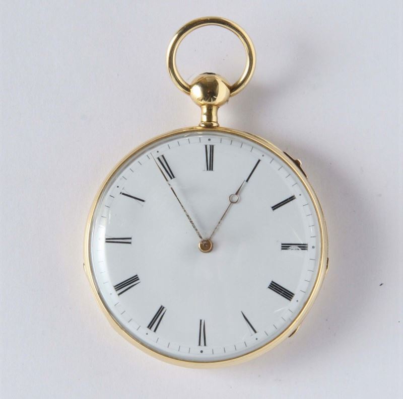 Orologio da tasca. 1860/70  - Auction Silver, Clocks and Jewels - Cambi Casa d'Aste