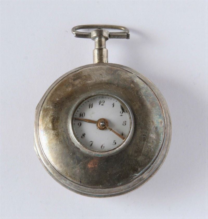 Orologio da tasca. 1850 circa  - Auction Silver, Clocks and Jewels - Cambi Casa d'Aste