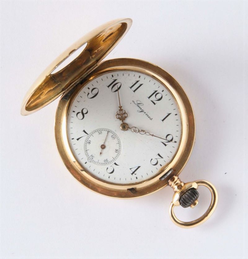 Orologio da tasca Longines  - Auction Silver, Clocks and Jewels - Cambi Casa d'Aste