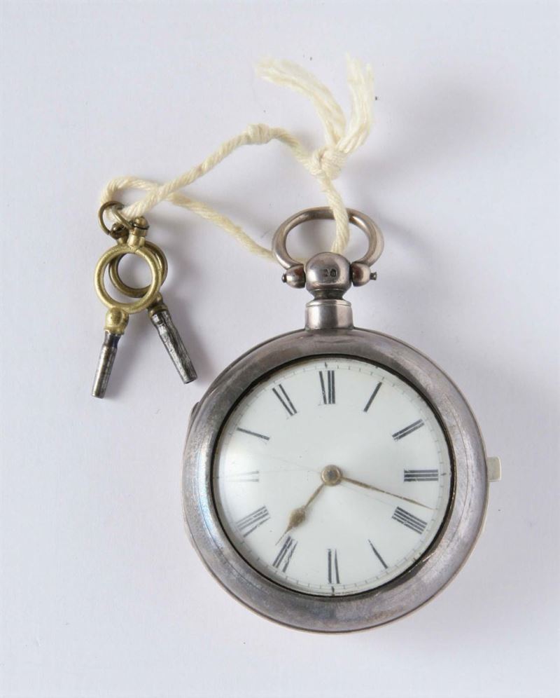 Orologio da tasca. Londra 1860  - Asta Gioielli, Argenti ed Orologi Antichi e Contemporanei - Cambi Casa d'Aste
