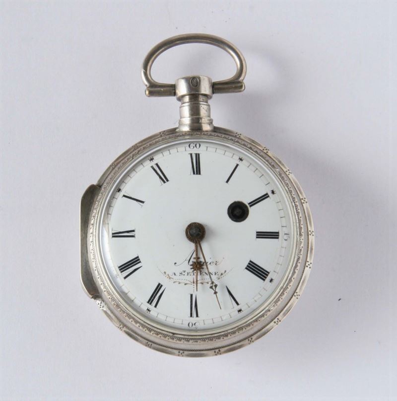 Orologio da tasca. 1820 circa  - Auction Silver, Clocks and Jewels - Cambi Casa d'Aste